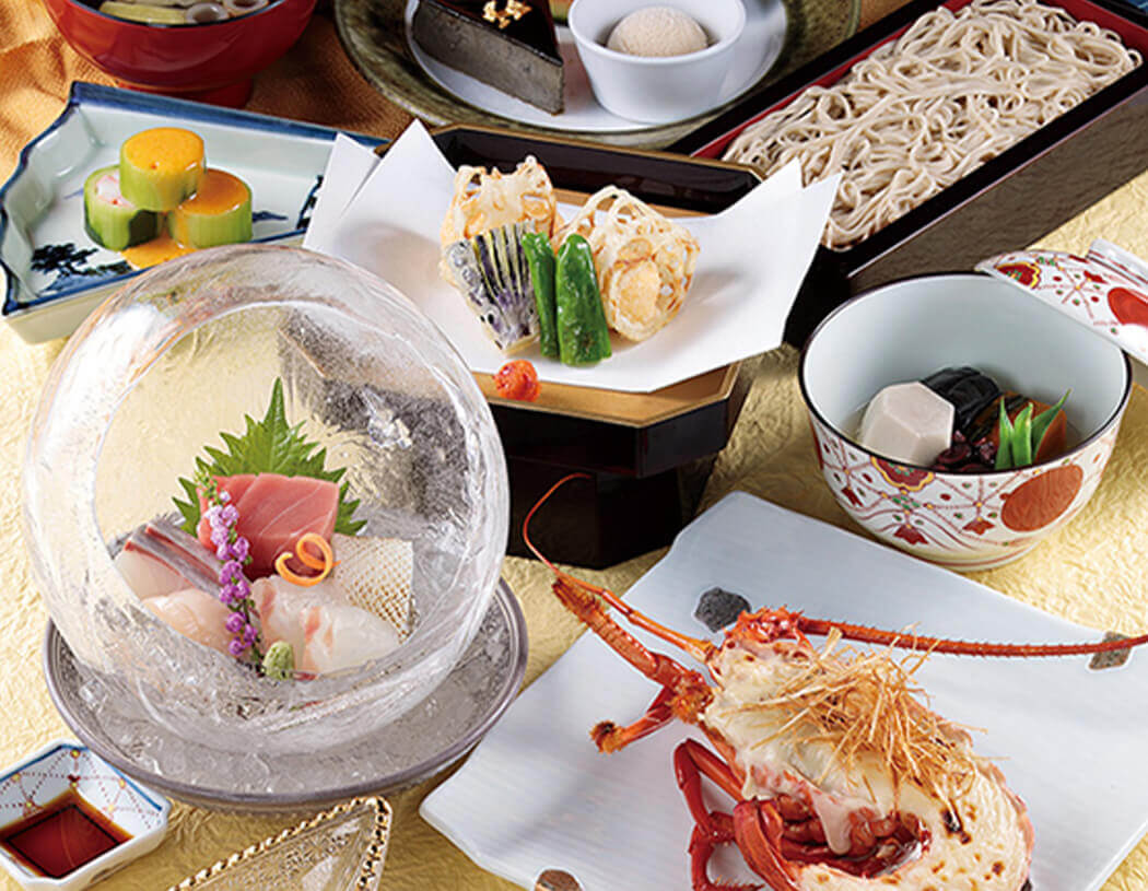 会席料理の写真