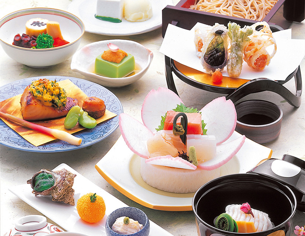 会席料理の写真