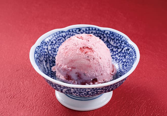 完熟いちごアイス