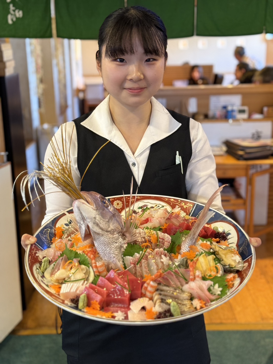 七五三のお祝いに「鯛の姿造り」～ご家族の大切な一日を彩るお料理～